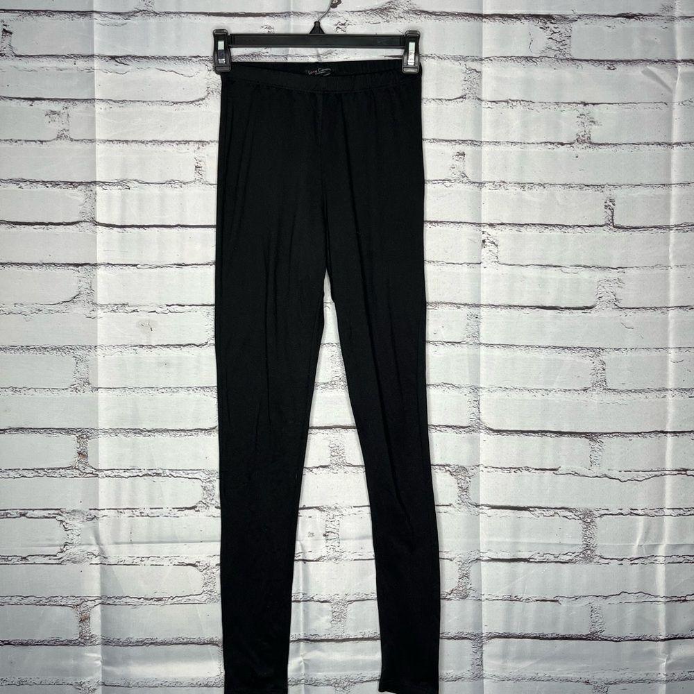 Love Cameron Black Stretch Leggings SZ S Athleisure Workout Causal Tights Yoga